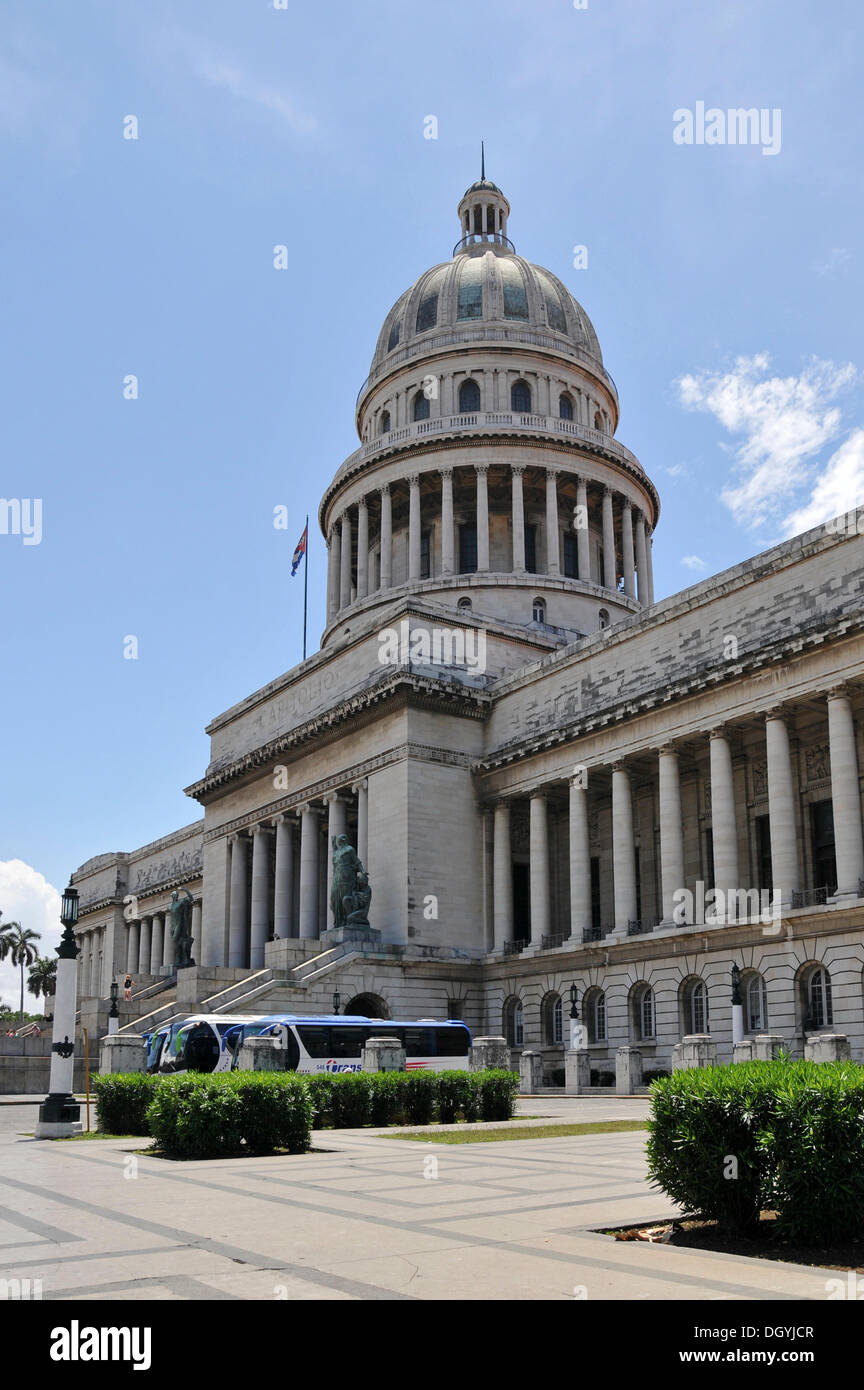 Capitol, Altstadt, Havanna, Kuba, Karibik, Zentralamerika Stockfoto
