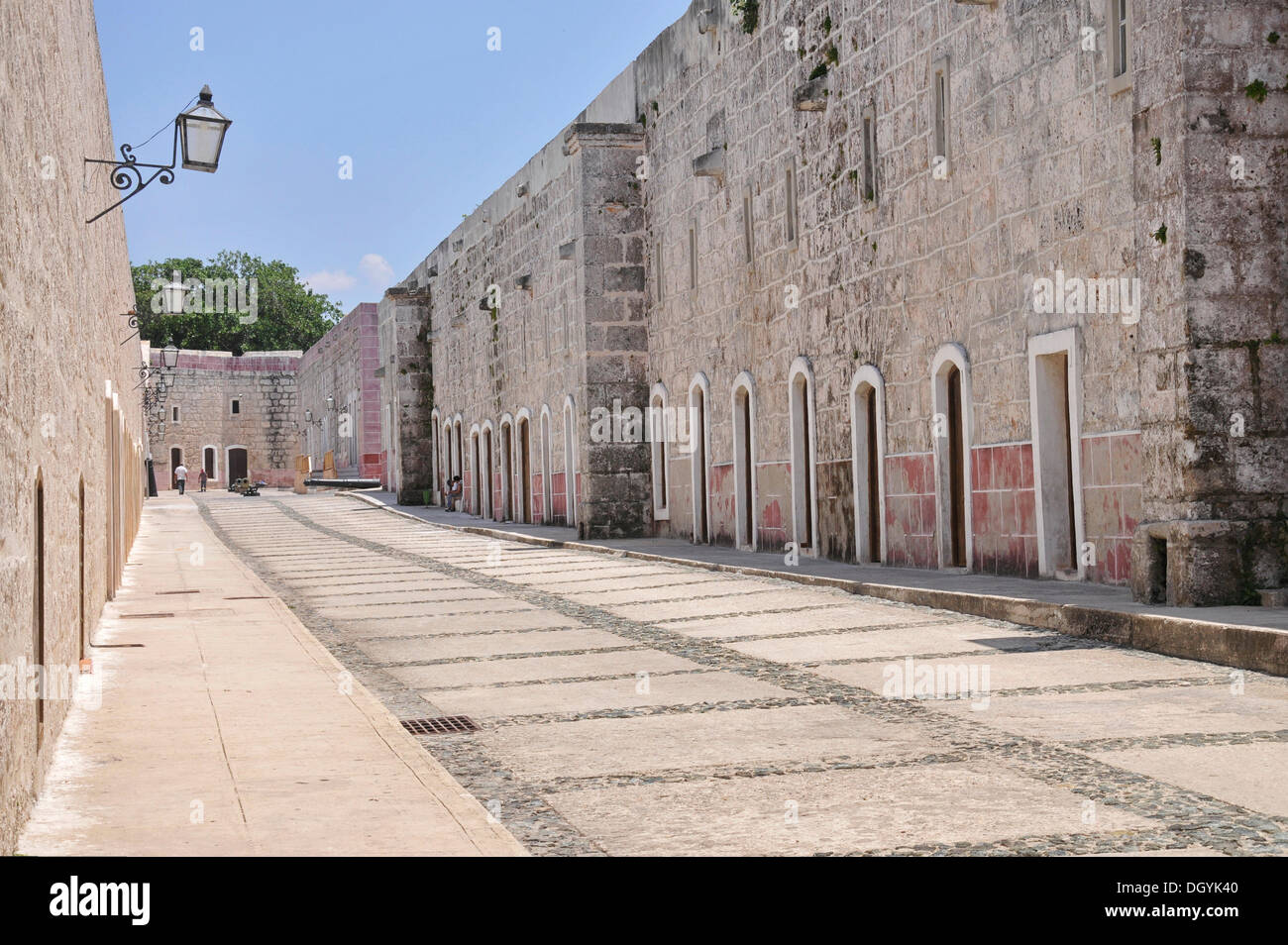 Fortaleza San Carlos De La Cabana Fort, Fort Saint Charles, Hafen-Festung, Altstadt, Havanna, Kuba, Caribbean Stockfoto