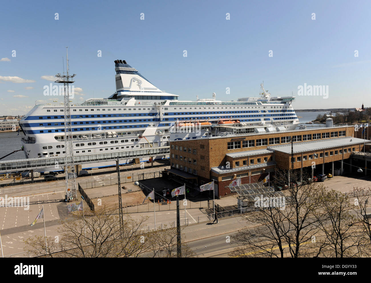 MS Silja Serenade, ursprünglich, Helsinki, Finnland, Europa Stockfoto