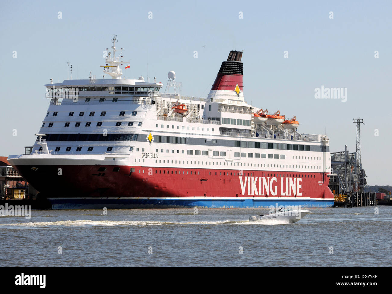 Viking Line Fähre, Helsinki, Finnland, Europa Stockfoto