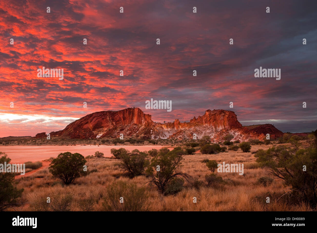 Rainbow Valley, Sunrise, Northern Territory, Australien Stockfoto