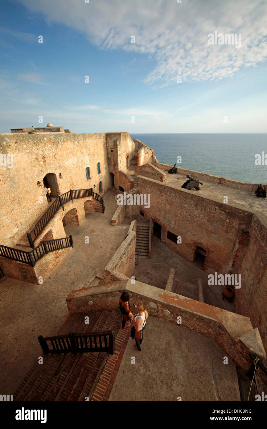 Festung Castillo de San Pedro De La Roca, Ciudamar, Santiago de Cuba Provinz, Kuba Stockfoto