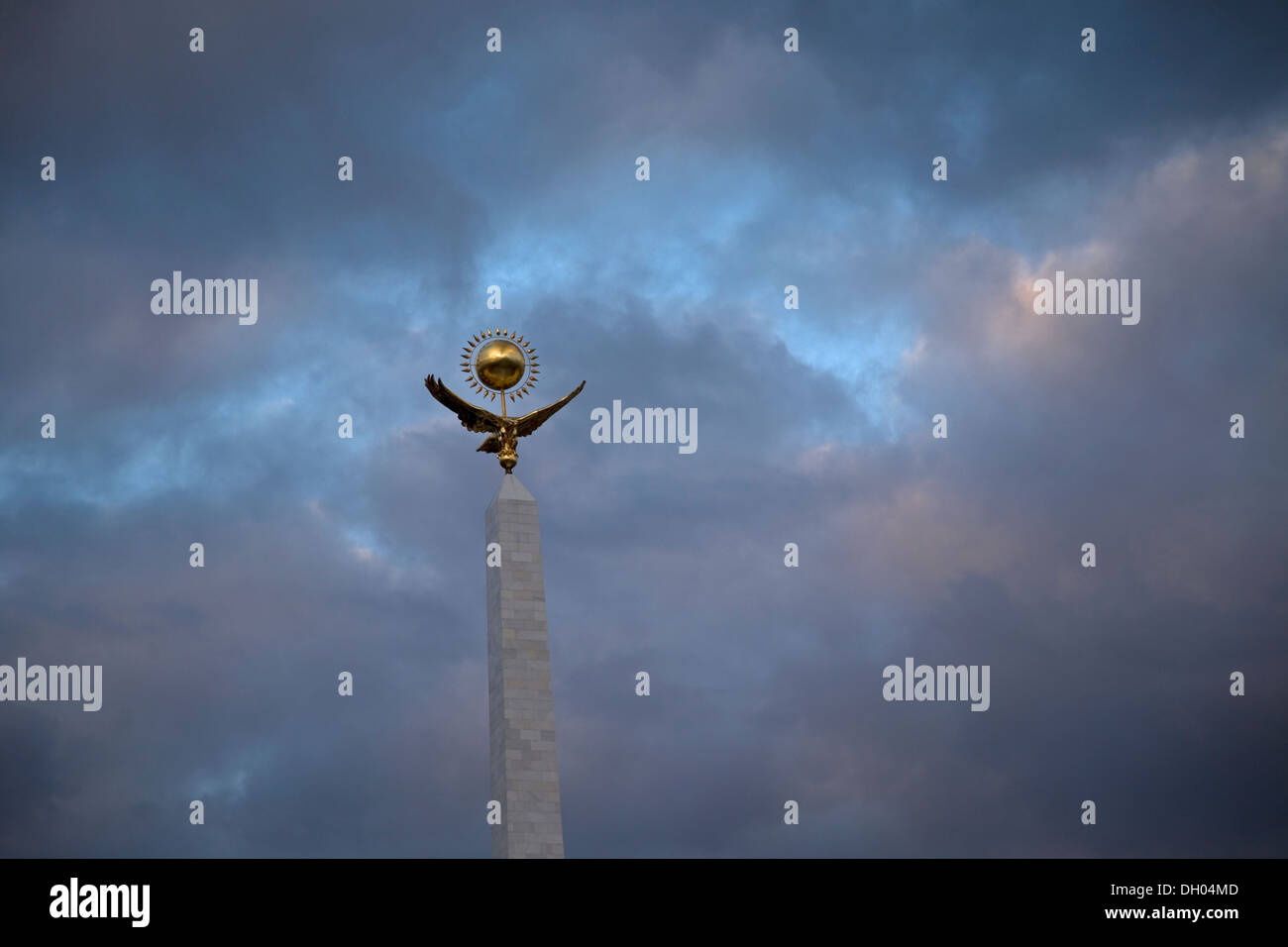 Denkmal für Afghanistan-Krieg, Karaganda, Kasachstan Stockfoto