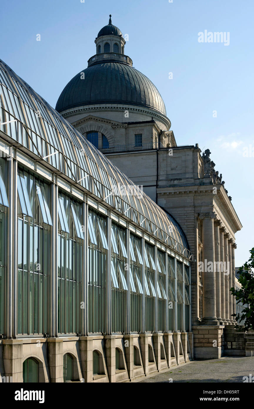 Bayerische Staatskanzlei, ehemalige Armee-Museum im Hofgarten oder Court Garden, München, Upper Bavaria, Bavaria, Germany Stockfoto