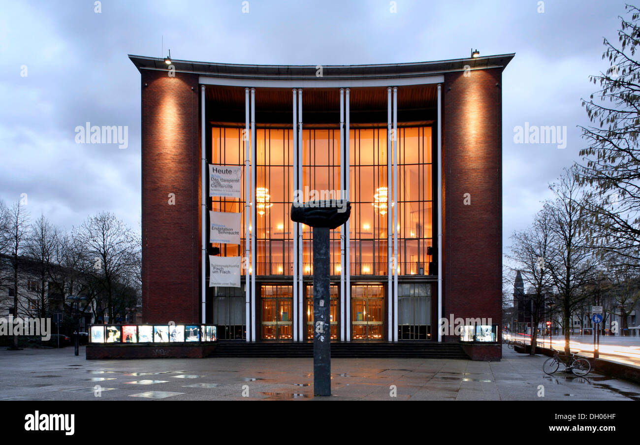 Theater, Bochum, Ruhrgebiet, Nordrhein-Westfalen Stockfoto