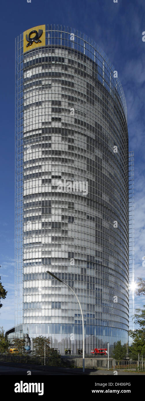 Post-Tower, Sitz der Deutsche Post AG, Bonn, Rheinland, Nordrhein-Westfalen Stockfoto