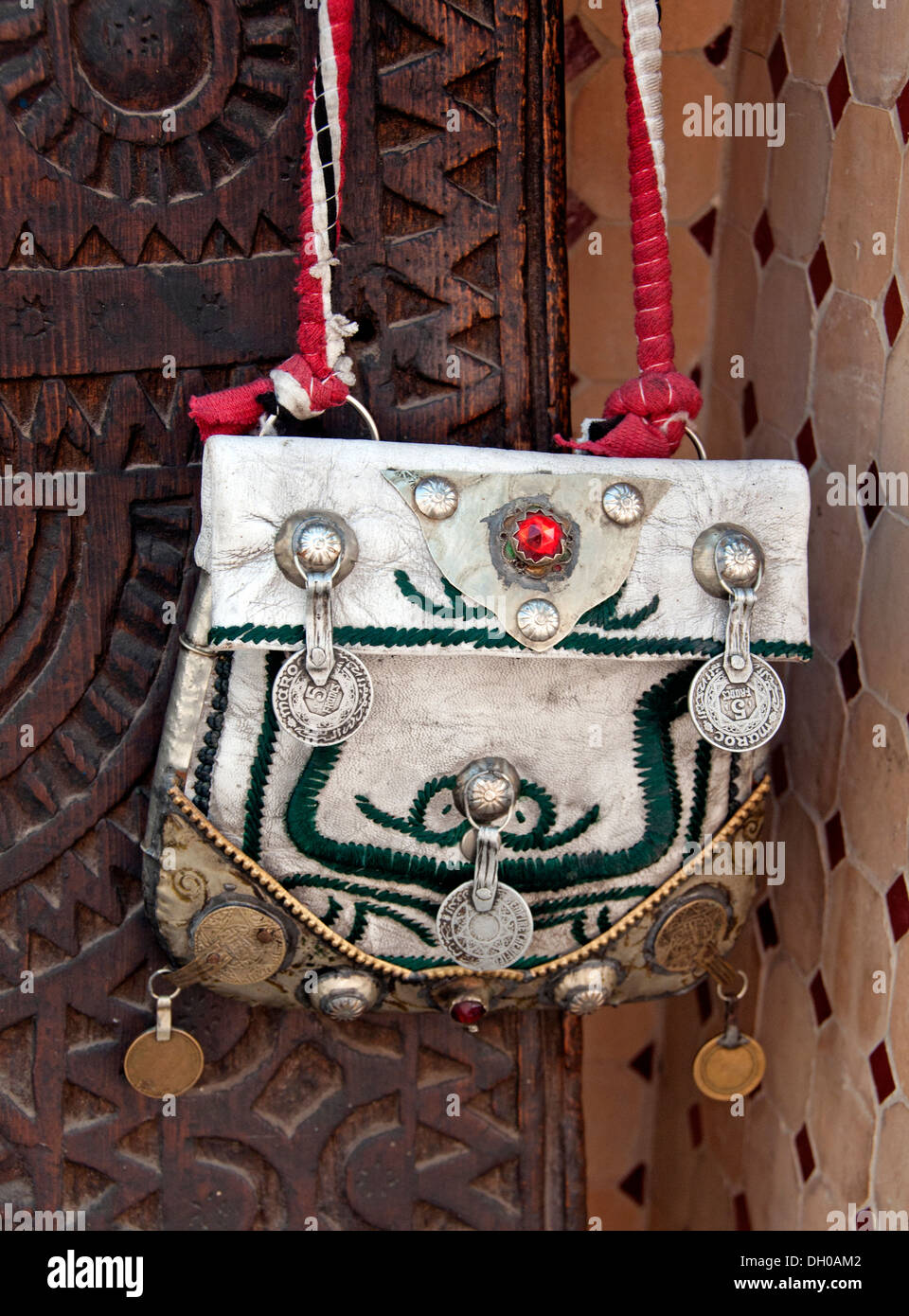 Marrakesch Marokko Mode Shop Boutique Bazaar Souk Medina Stockfoto