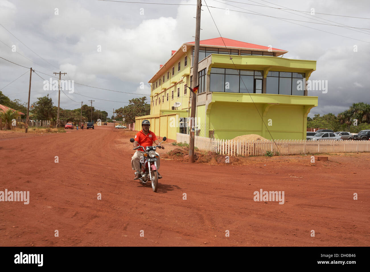 Straßenszenen in Letham, Guyana, Südamerika Stockfoto