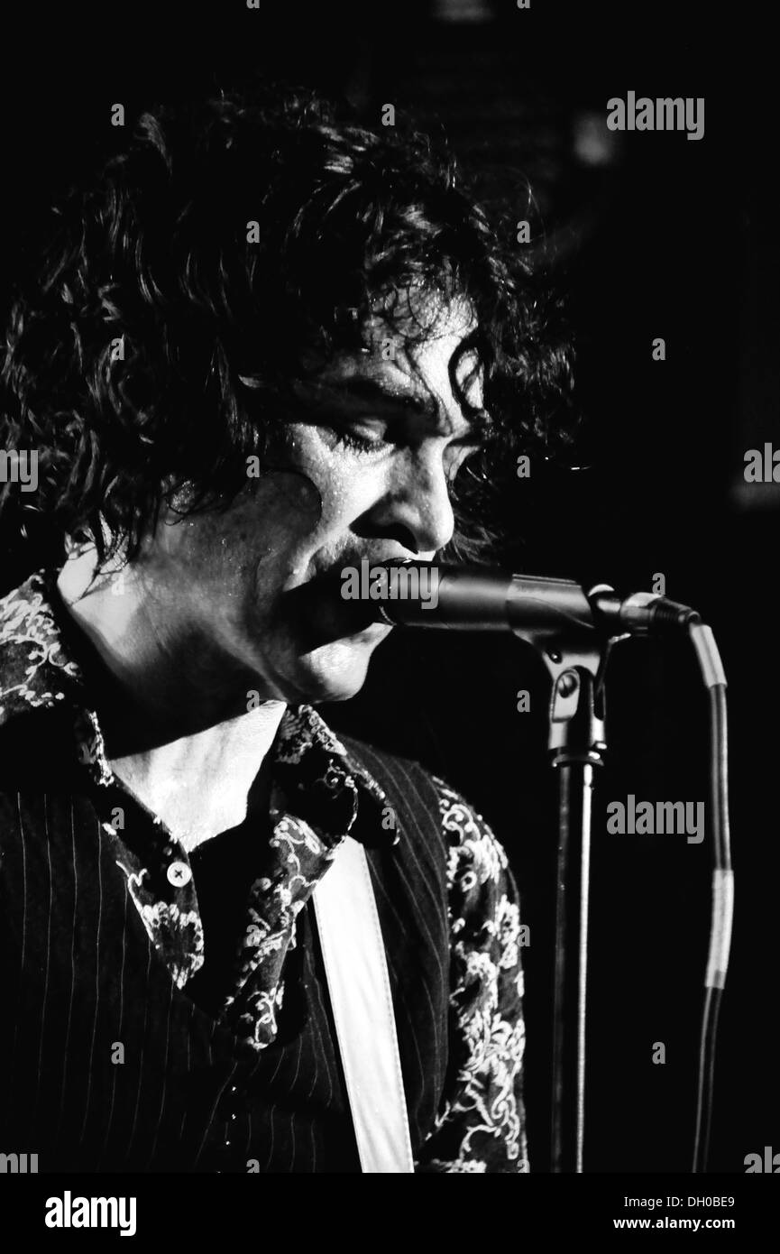 Jon Spencer von Jon Spencer Blues Explosion führt im Circolo Degli Artisti live Club 2013. Stockfoto