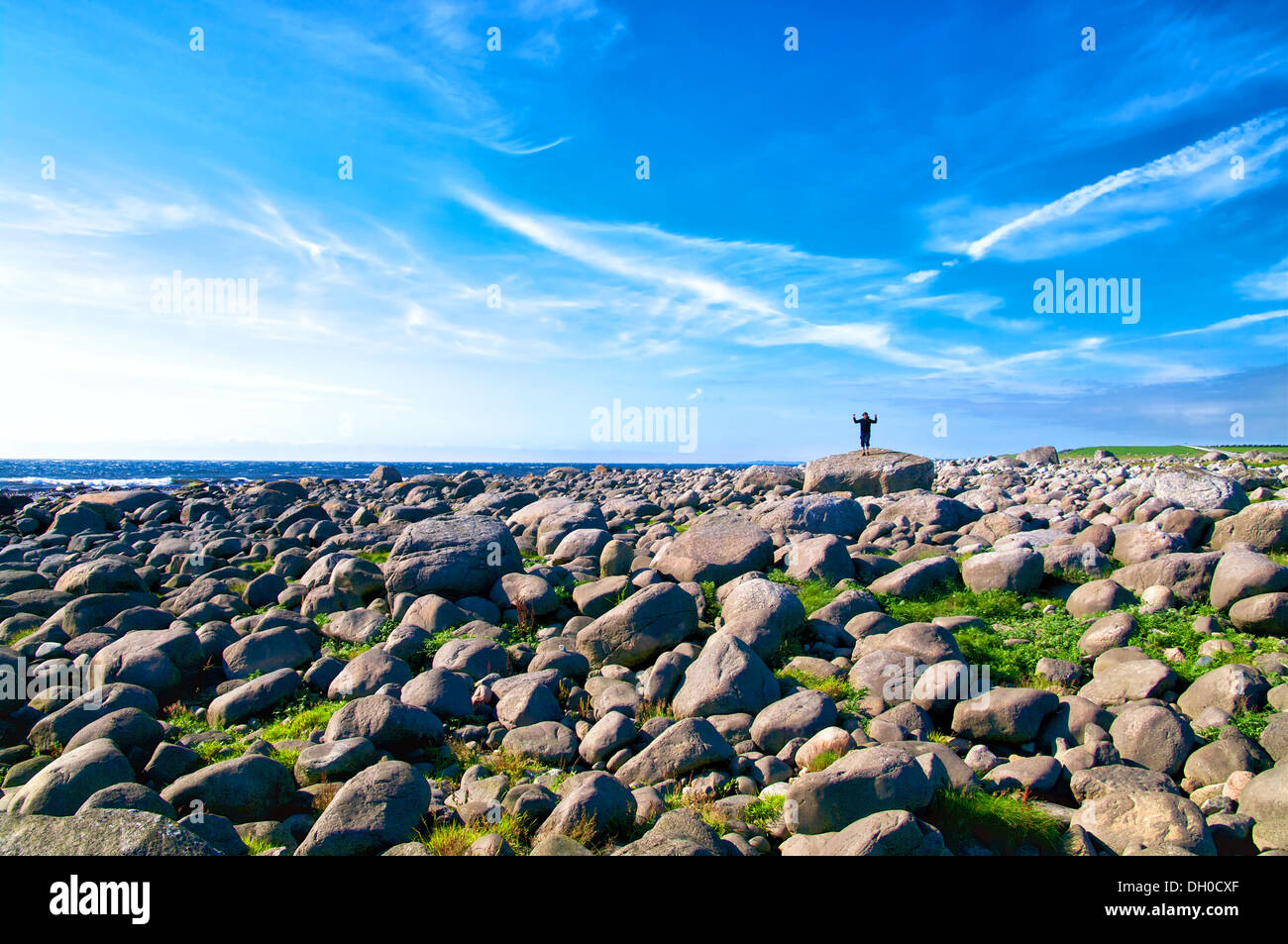 Norwegische Landschaft Stockfoto
