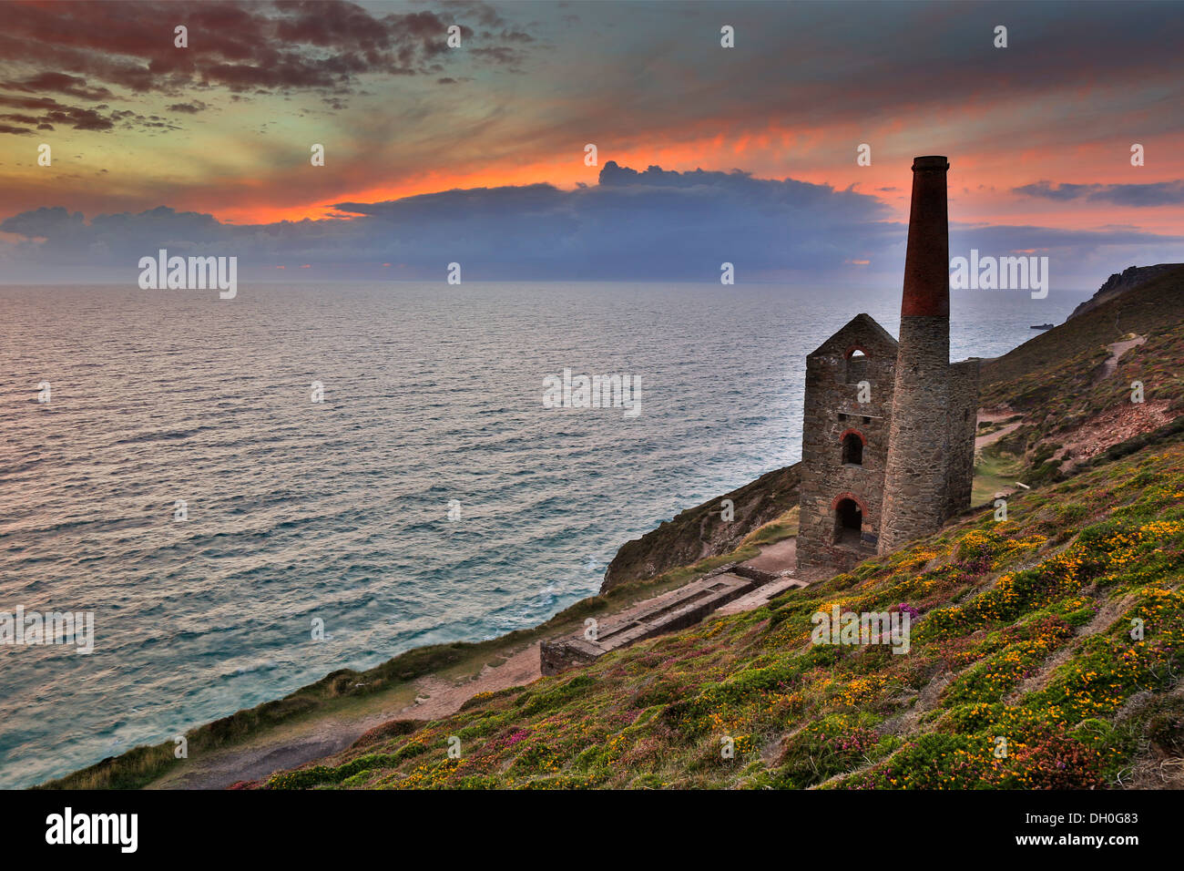 Wheal Coates; St Agnes; Cornwall; UK Stockfoto