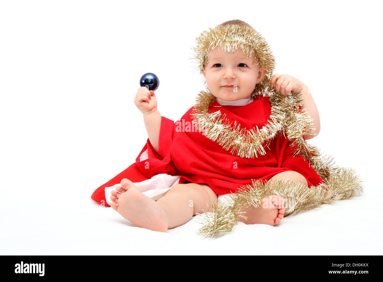 schöne Weihnachten baby Stockfoto