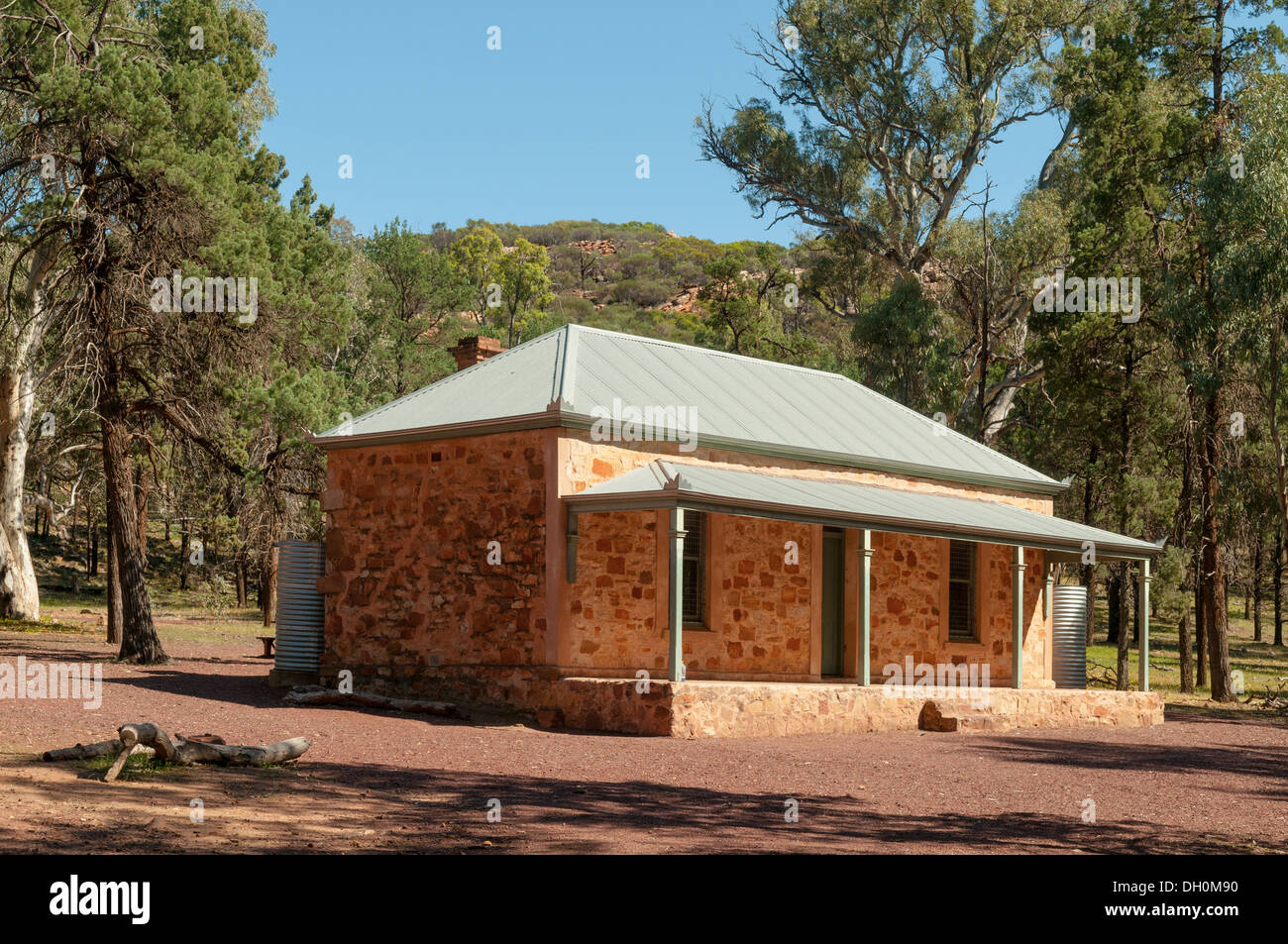 Hügel, Homestead, Wilpena Pound, Flinders Range National Park, South Australia, Australien Stockfoto