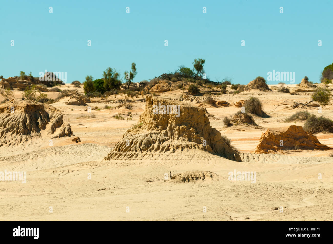 Wände von China, Mungo National Park, NSW, Australien Stockfoto