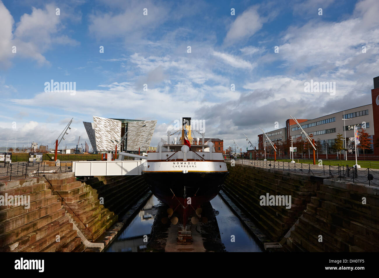 SS nomadic Besucher Attraktion titanic Viertel Belfast Nordirland Stockfoto