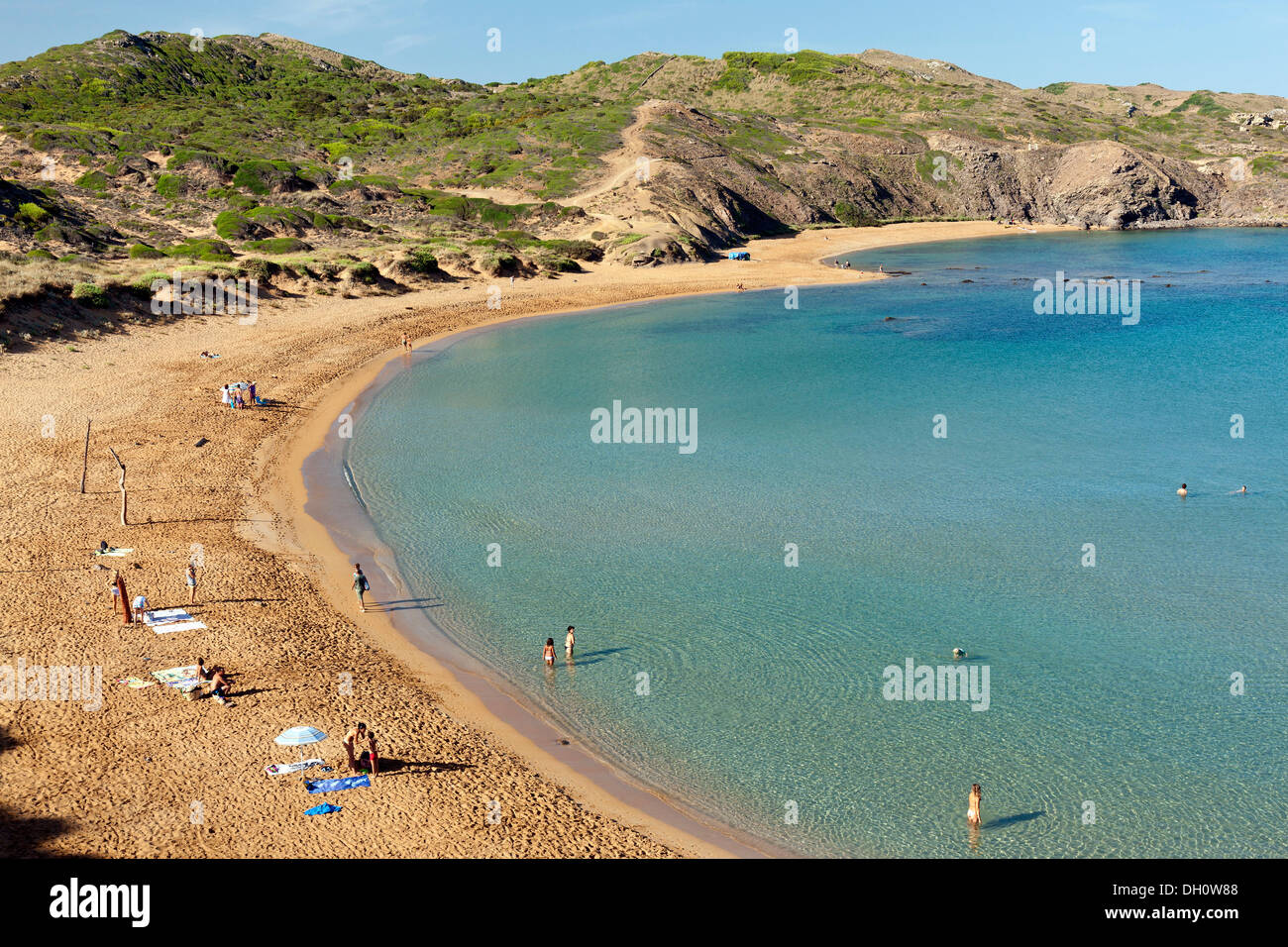 Platja de Cavalleria, Nord Menorca Menorca Insel, Balearen, Spanien, Süd-Europa Stockfoto