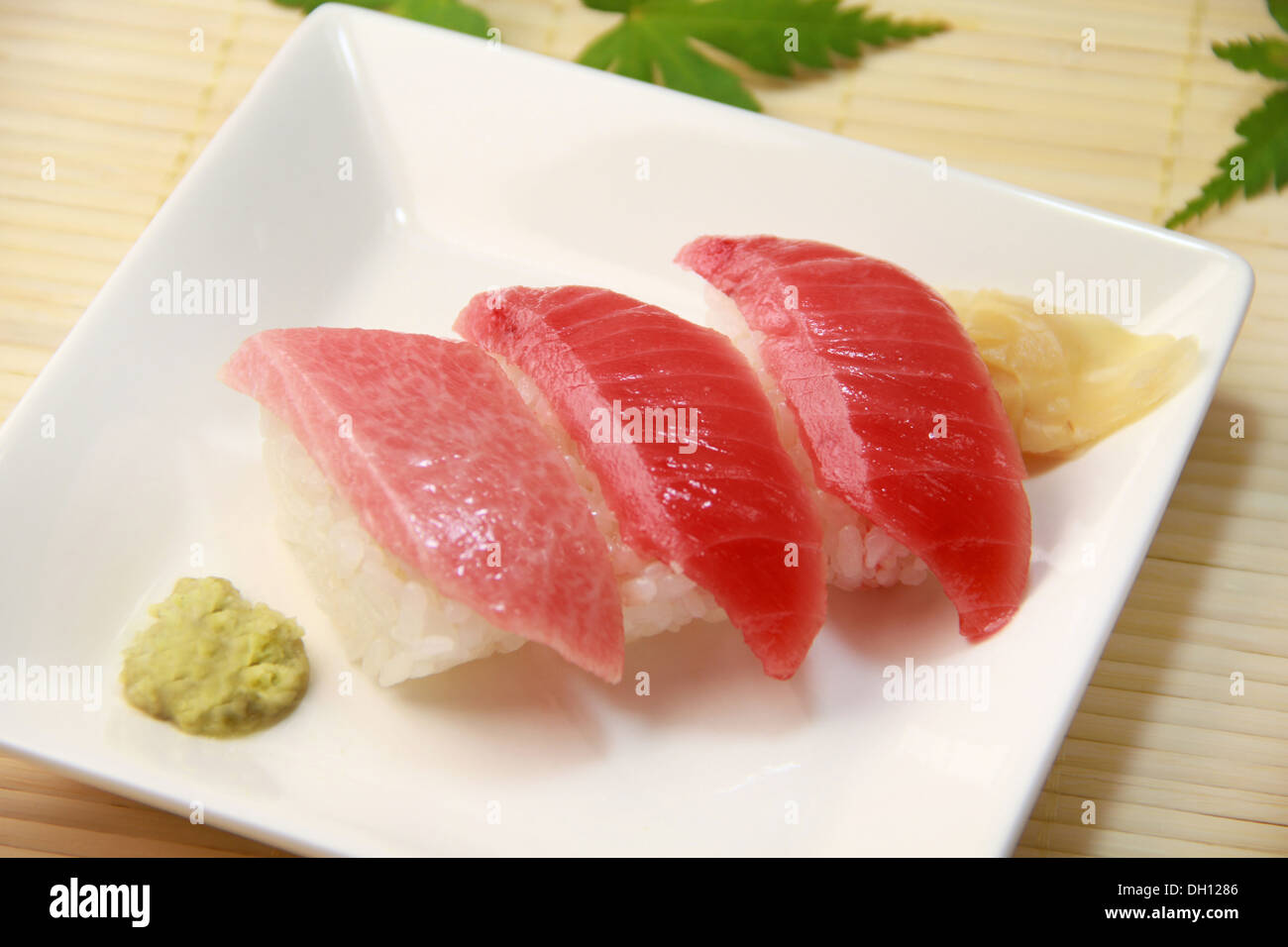Thunfisch-sushi Stockfoto
