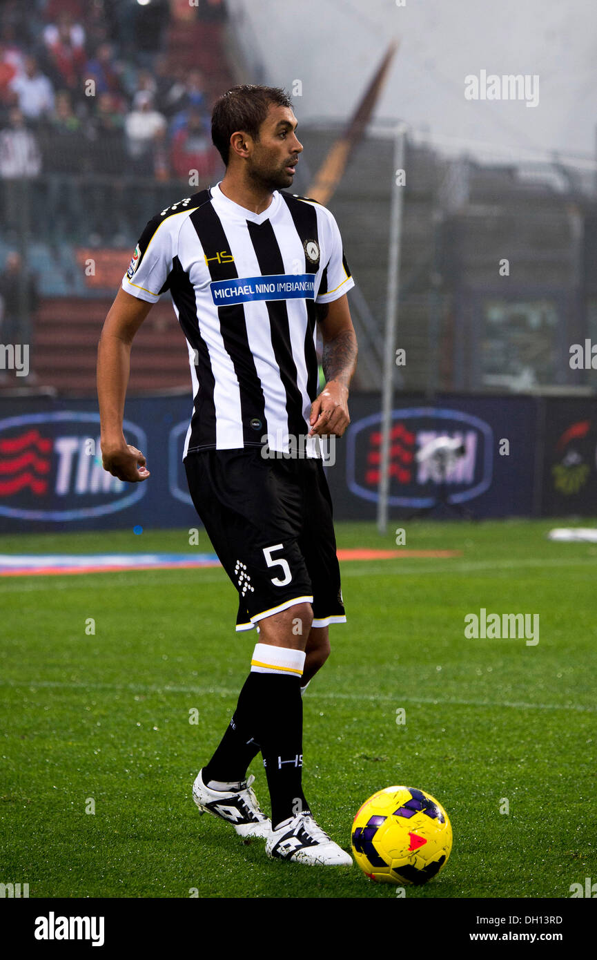 Udine, Italien. 27. Oktober 2013. Danilo Larangeira (Udinese) Football / Soccer: italienische "Serie A" match zwischen Udinese 0-1 AS Roma im Stadio Friuli in Udine, Italien. © Maurizio Borsari/AFLO/Alamy Live-Nachrichten Stockfoto