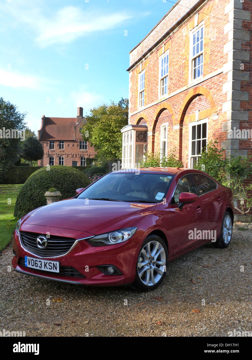 NAV 2013 Mazda 6 2.2D Sport. Stockfoto