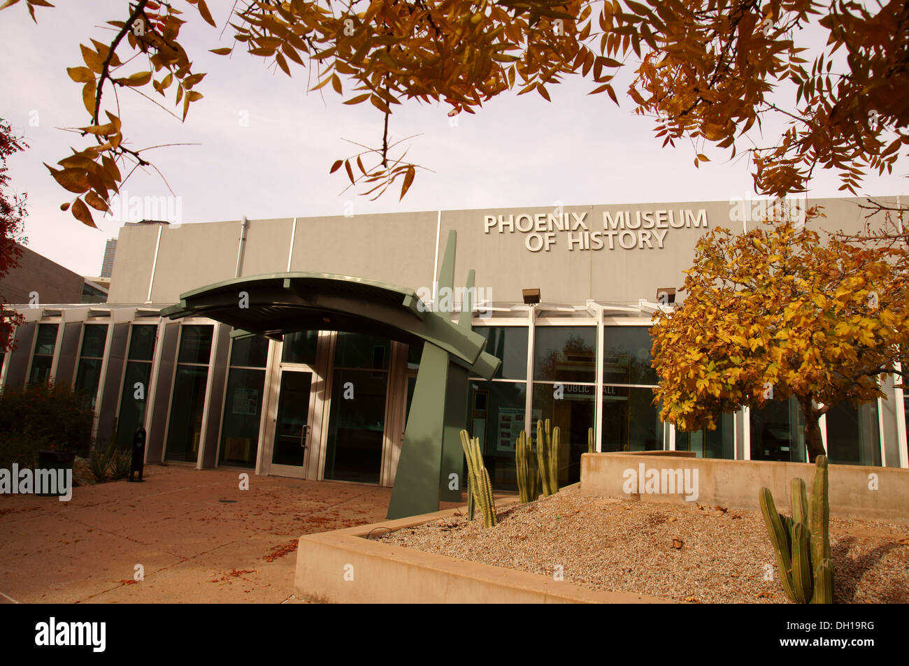 Phoenix-Museum der Geschichte historisches Erbe square Arizona az Tal indianischen Kulturen Mexikanisch Stockfoto