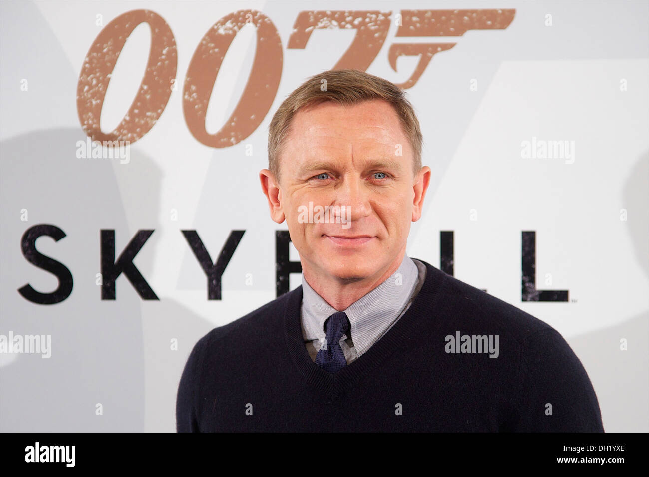 Schauspieler Daniel Craig (2012/10/28) Stockfoto