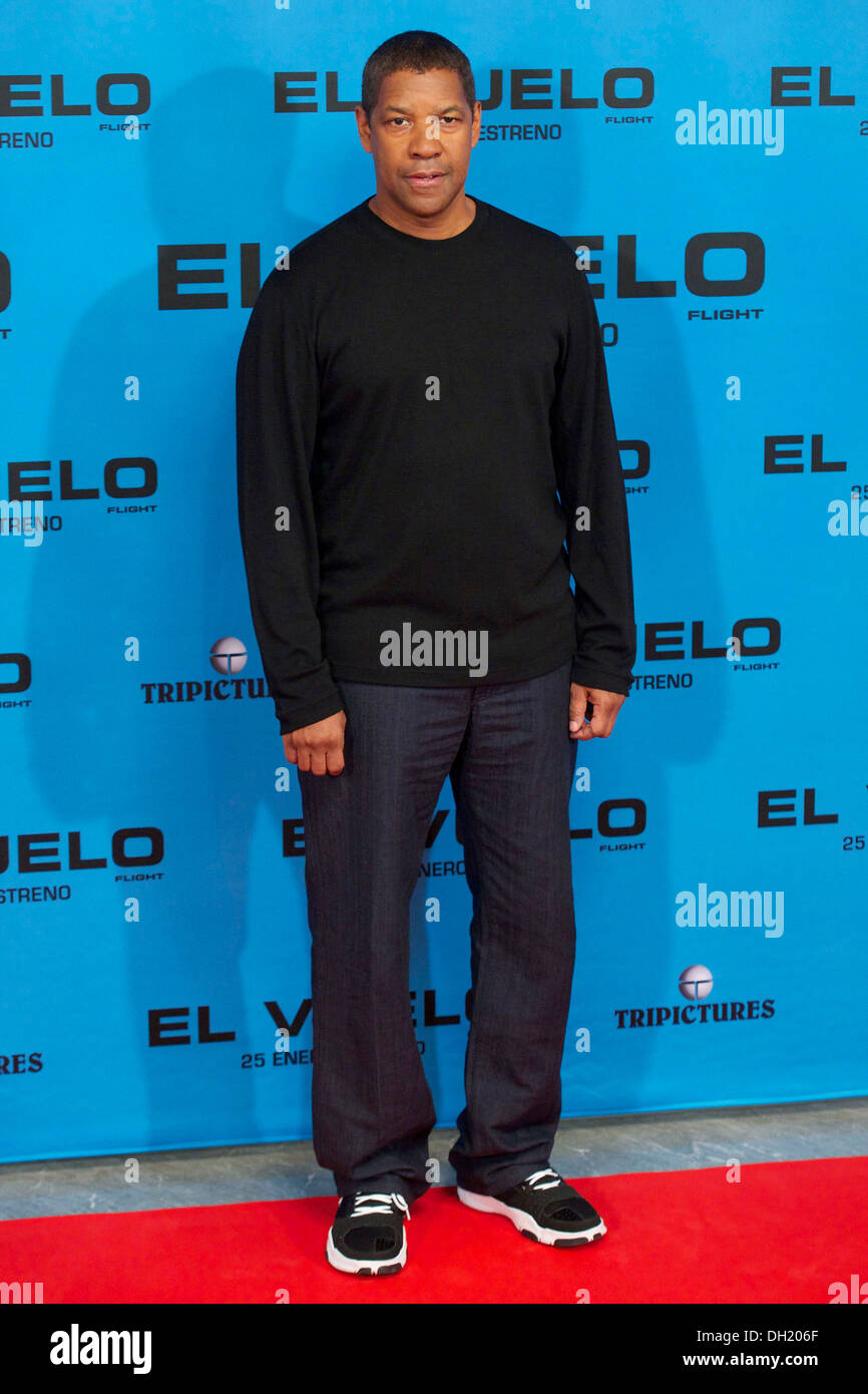US-amerikanischer Schauspieler Denzel Washington Stockfoto