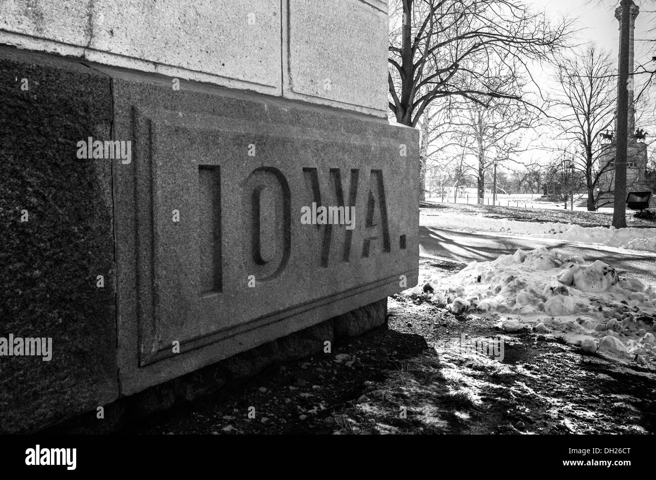 Iowa-Capitol Stockfoto