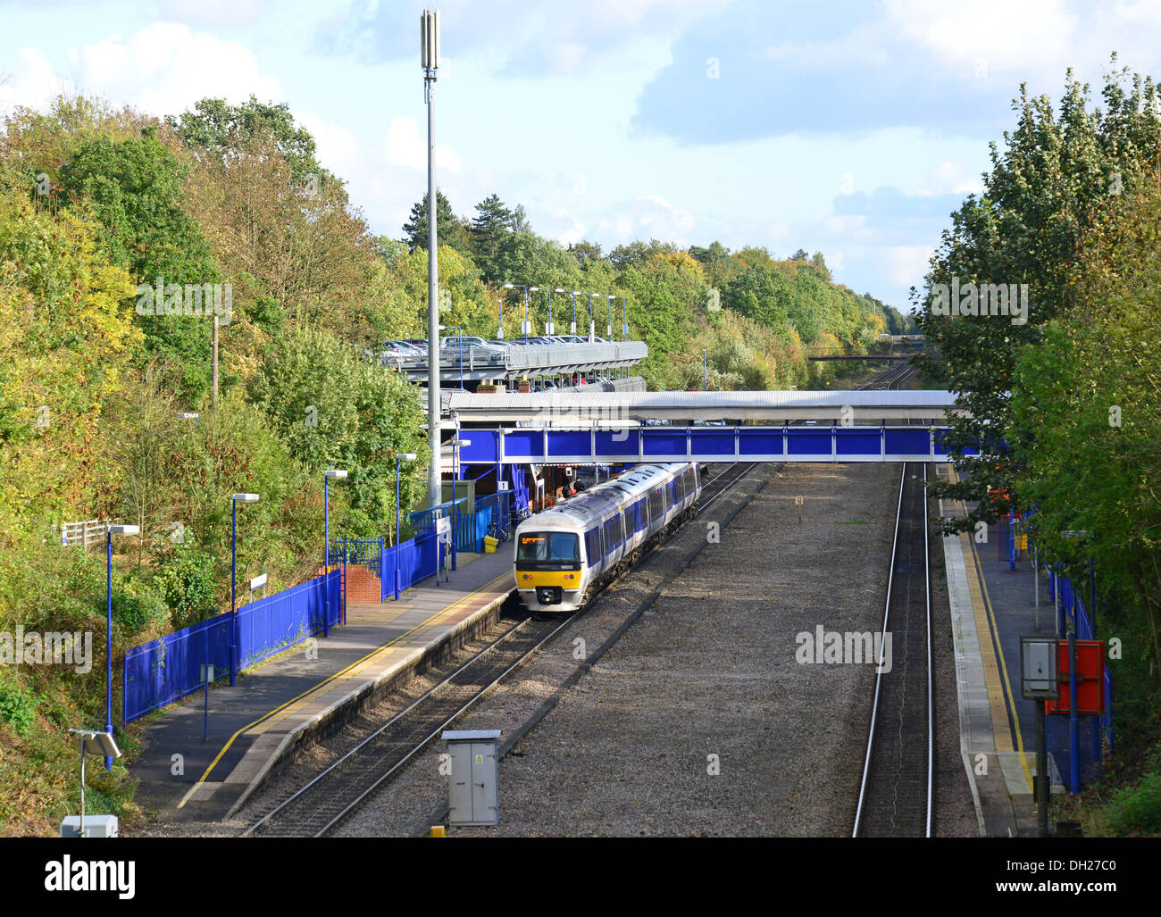 Bahnhof in Beaconsfield, Beaconsfield, Buckinghamshire, England, Vereinigtes Königreich Stockfoto