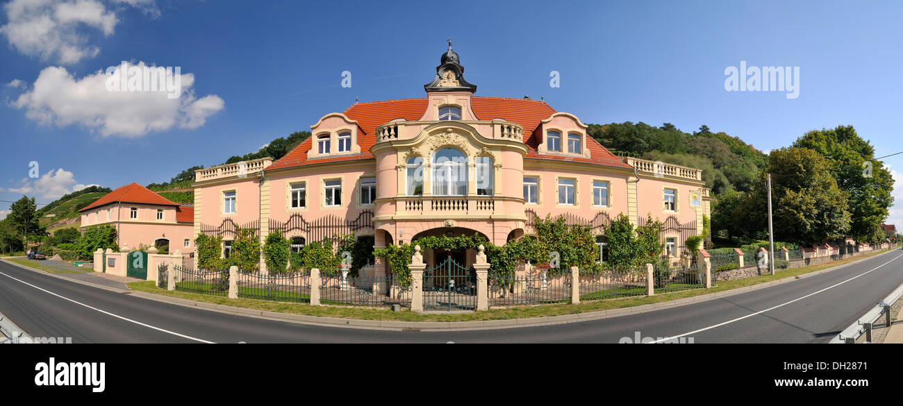 Weingut Villa Das Rothe Haus Coswig Soernewitz Sachsen