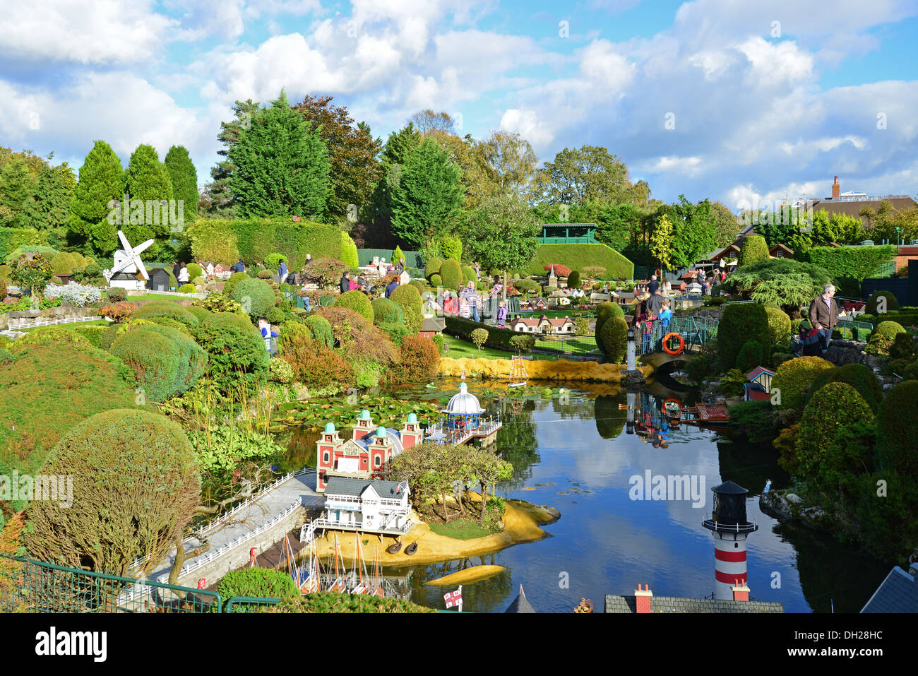 Bekonscot Modelldorf, Beaconsfield, Buckinghamshire, England, Vereinigtes Königreich Stockfoto