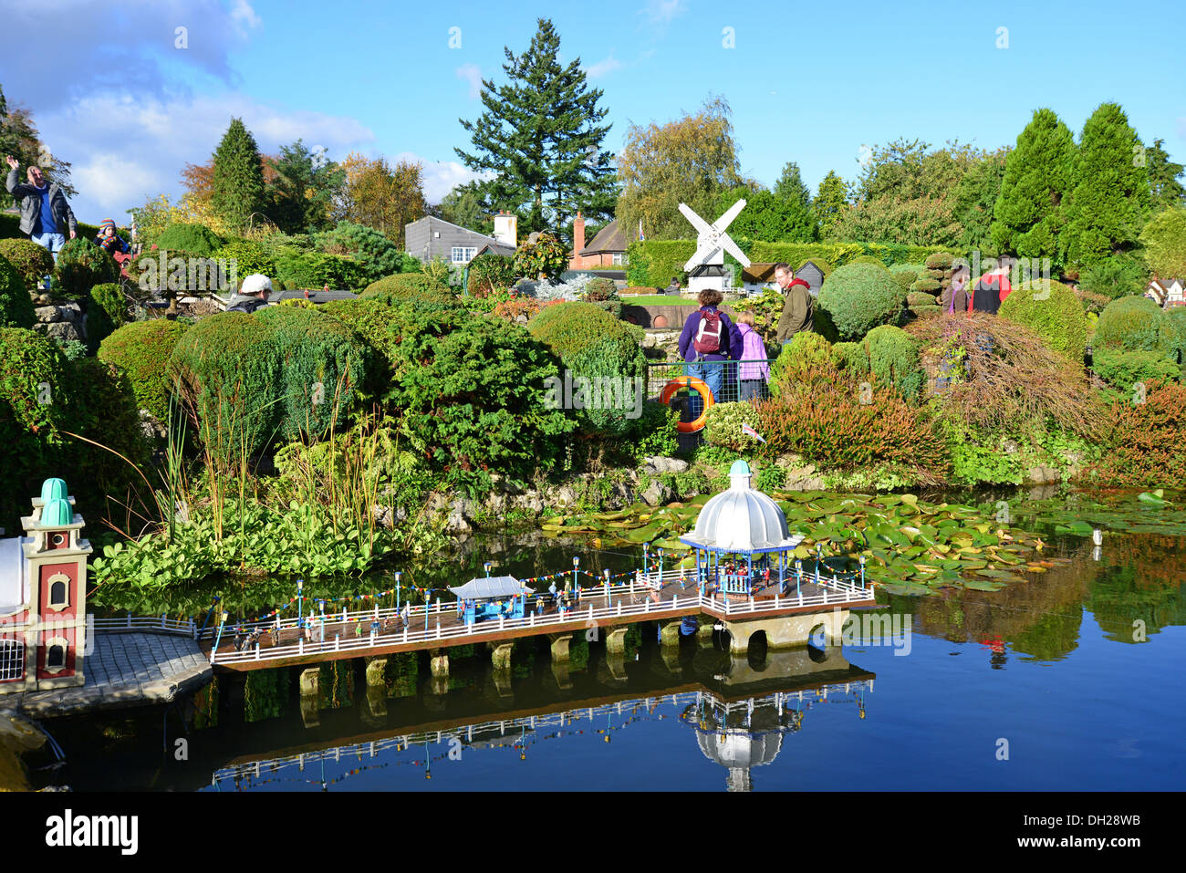 Bekonscot Modelldorf, Beaconsfield, Buckinghamshire, England, Vereinigtes Königreich Stockfoto