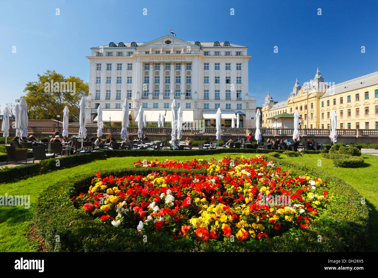 Zagreb Hotel Esplanade Stockfoto