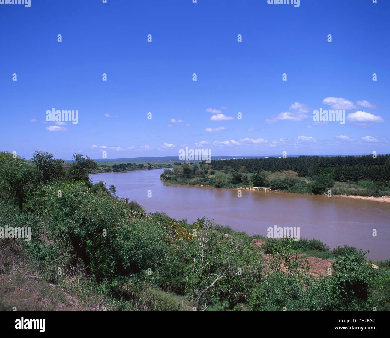 Big Bend, Lusutfu River, Lubombo District, Eswatini (Swasiland) Stockfoto