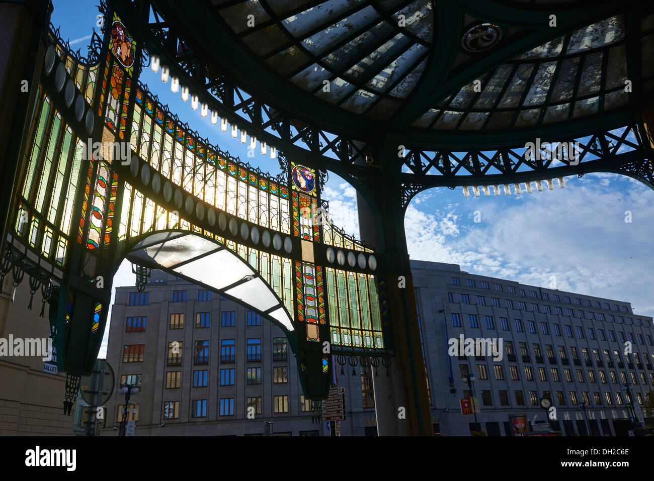 Obecni Dum, Prikopy, Altstadt (UNESCO), Prag Tschechische Republik Stockfoto