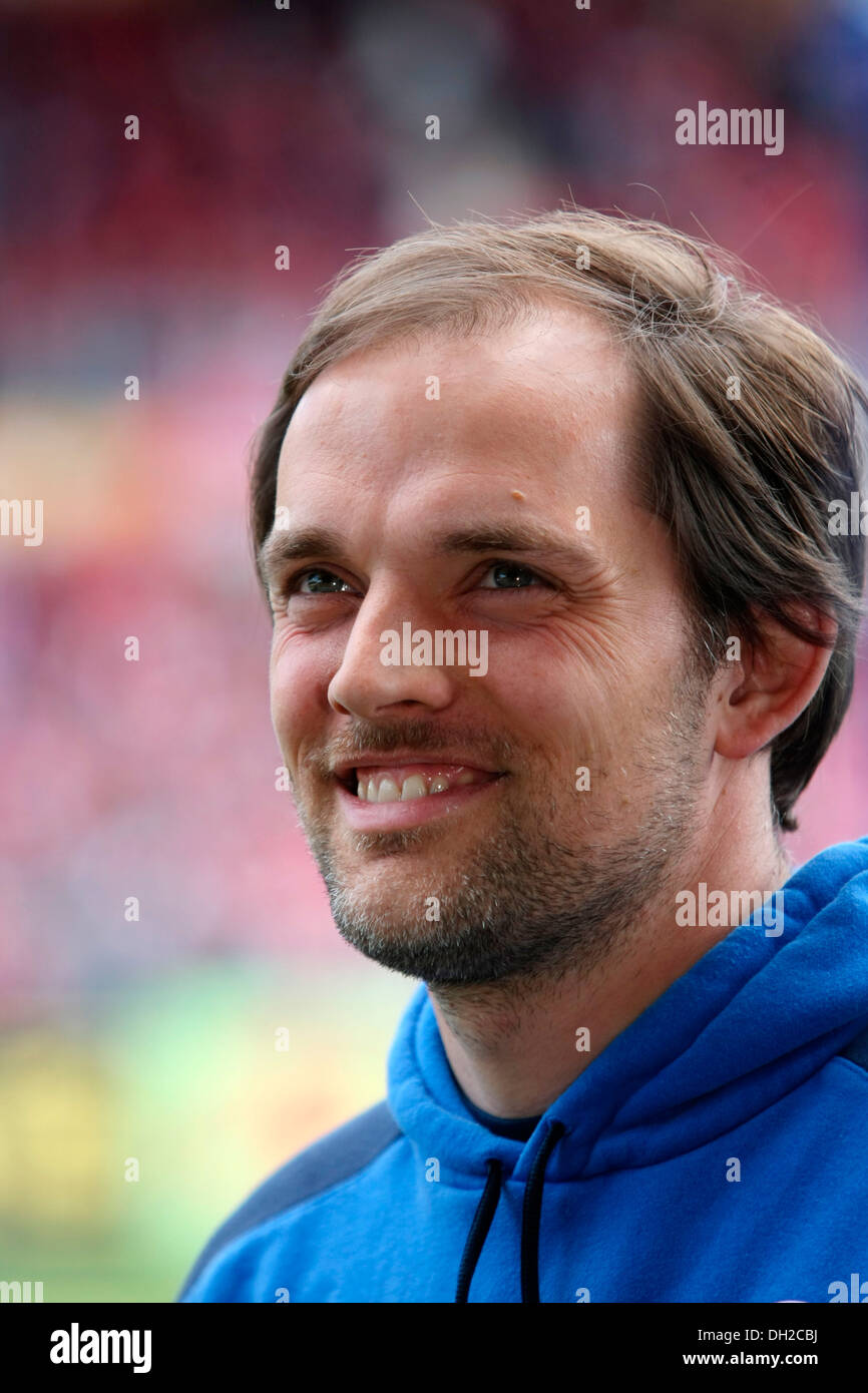 Thomas Tuchel, Trainer der deutschen Fußball-Bundesliga-Fußball-Team FSV Mainz 05, Mainz, Rheinland-Pfalz Stockfoto