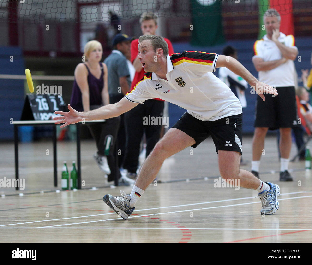 Ring-Tennis-WM 2010 in Koblenz, Rheinland-Pfalz, Deutschland, Koblenz, Dominic Schubarth Stockfoto