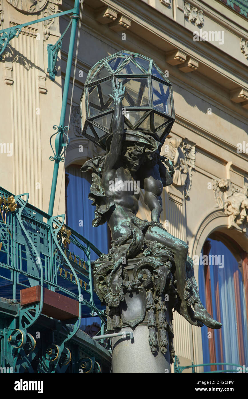 Obecni Dum, Prikopy, Altstadt (UNESCO), Prag Tschechische Republik Stockfoto