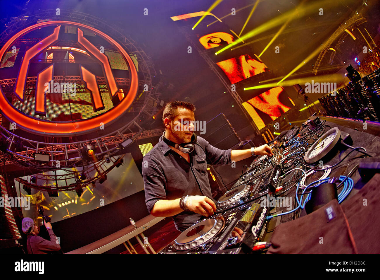 DJ ATB auf der Mayday-2013, Techno-Festival, bei Westfalenhalle Dortmund, Dortmund, Ruhr District, North Rhine-Westphalia, Germany Stockfoto