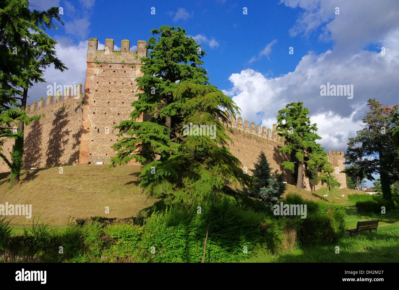 Villafranca di Verona Castello 01 Stockfoto