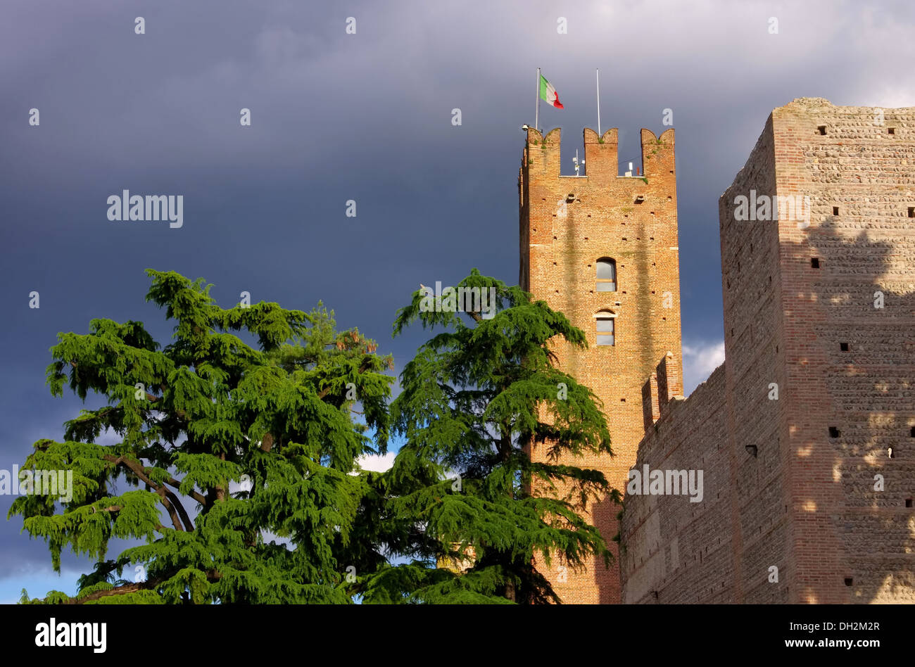 Villafranca di Verona Castello 03 Stockfoto