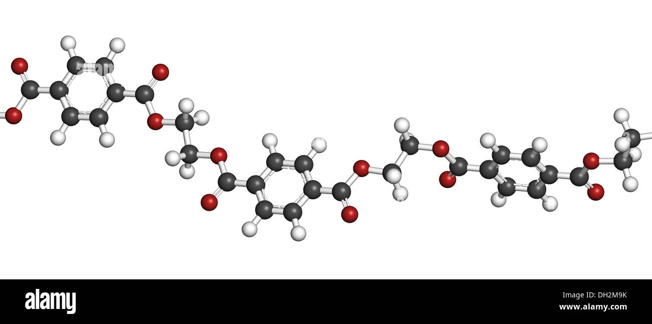 Polyethylenterephthalat (PET, PETE) Polyester Kunststoff, chemische