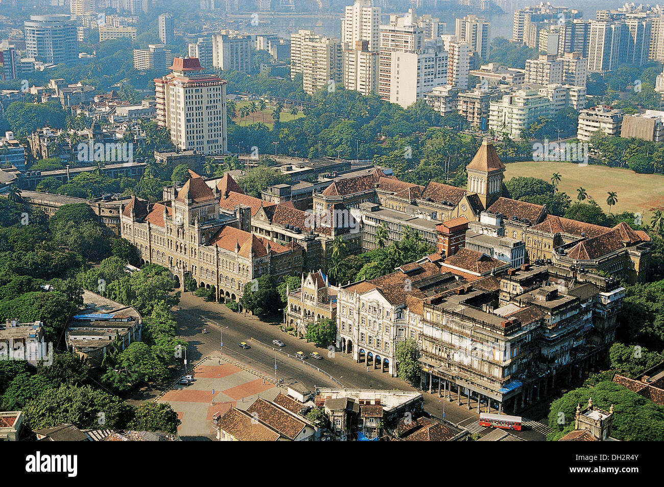 Luftaufnahme von Kala Ghoda in Mumbai Maharashtra Indien - jsa 184155 Stockfoto