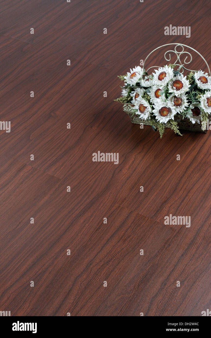 Textur der Holzboden mit dem leeren Raum Stockfoto