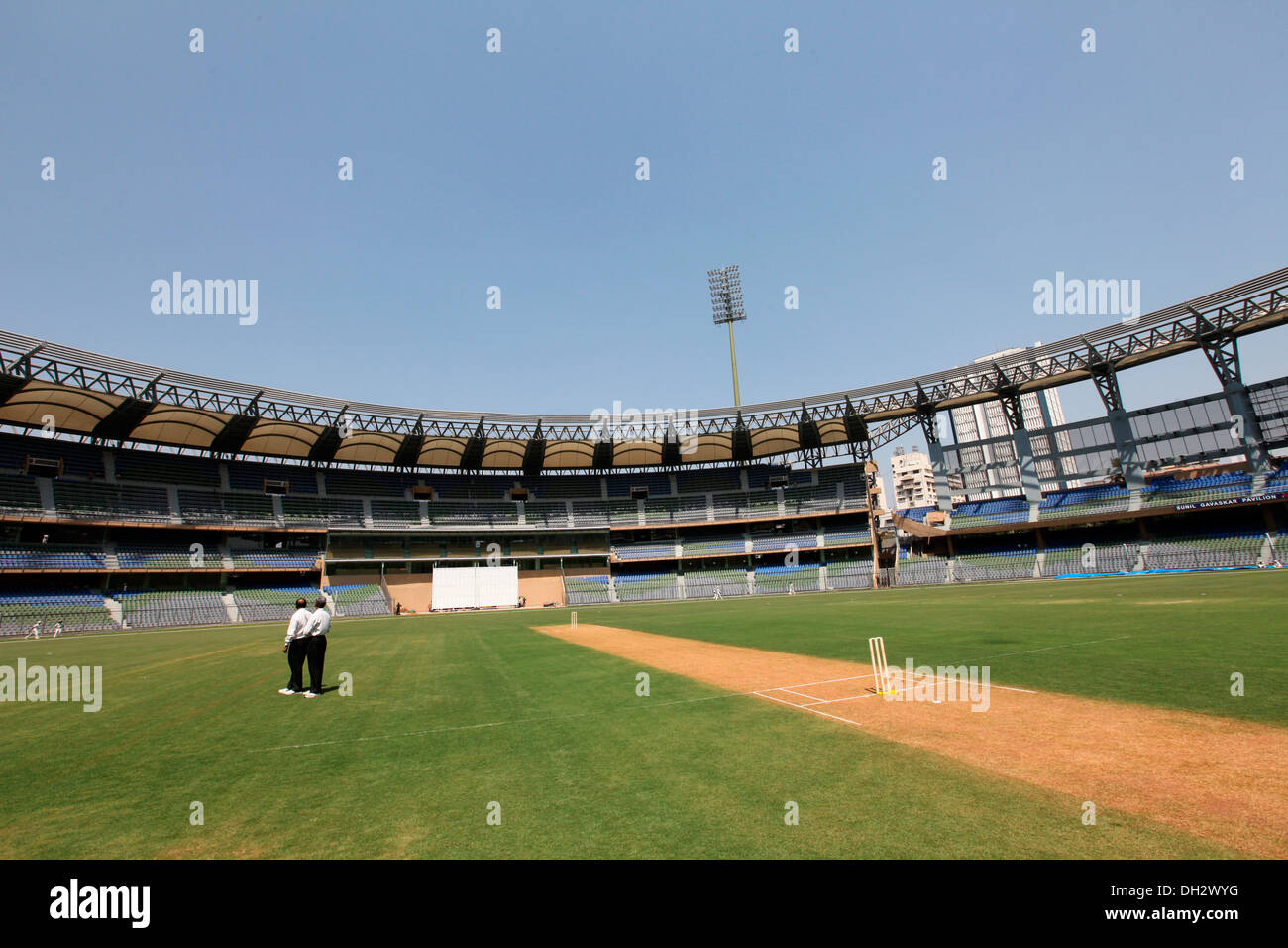 Wankhede Cricket-Stadion in Mumbai Maharashtra Indien Asien Stockfoto