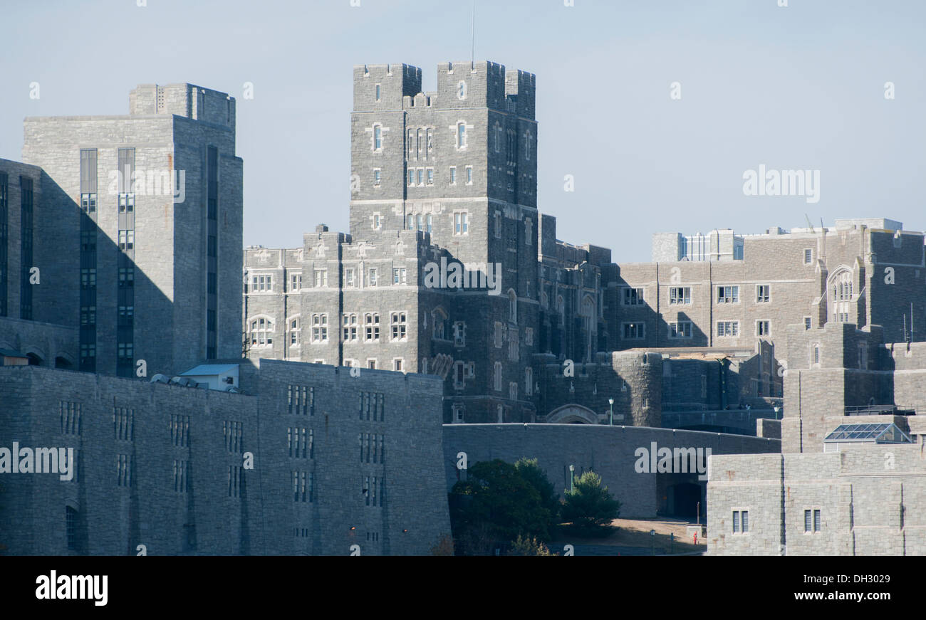 Der United States Military Academy in West Point. Stockfoto