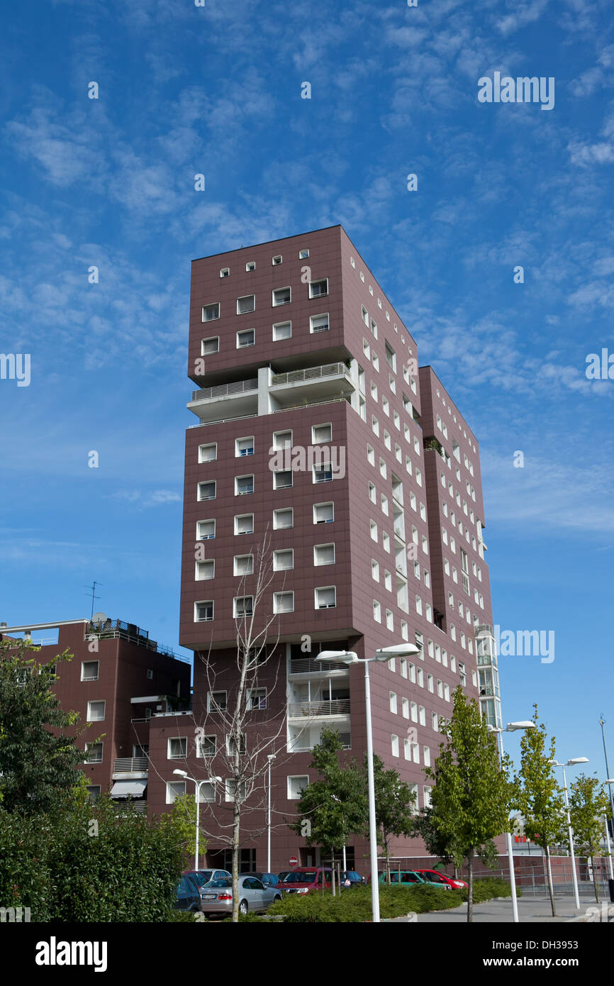 Europa, Italien, Mailand, Bicocca Bezirk, Mailand, Architektur, außen, Tag, Stockfoto