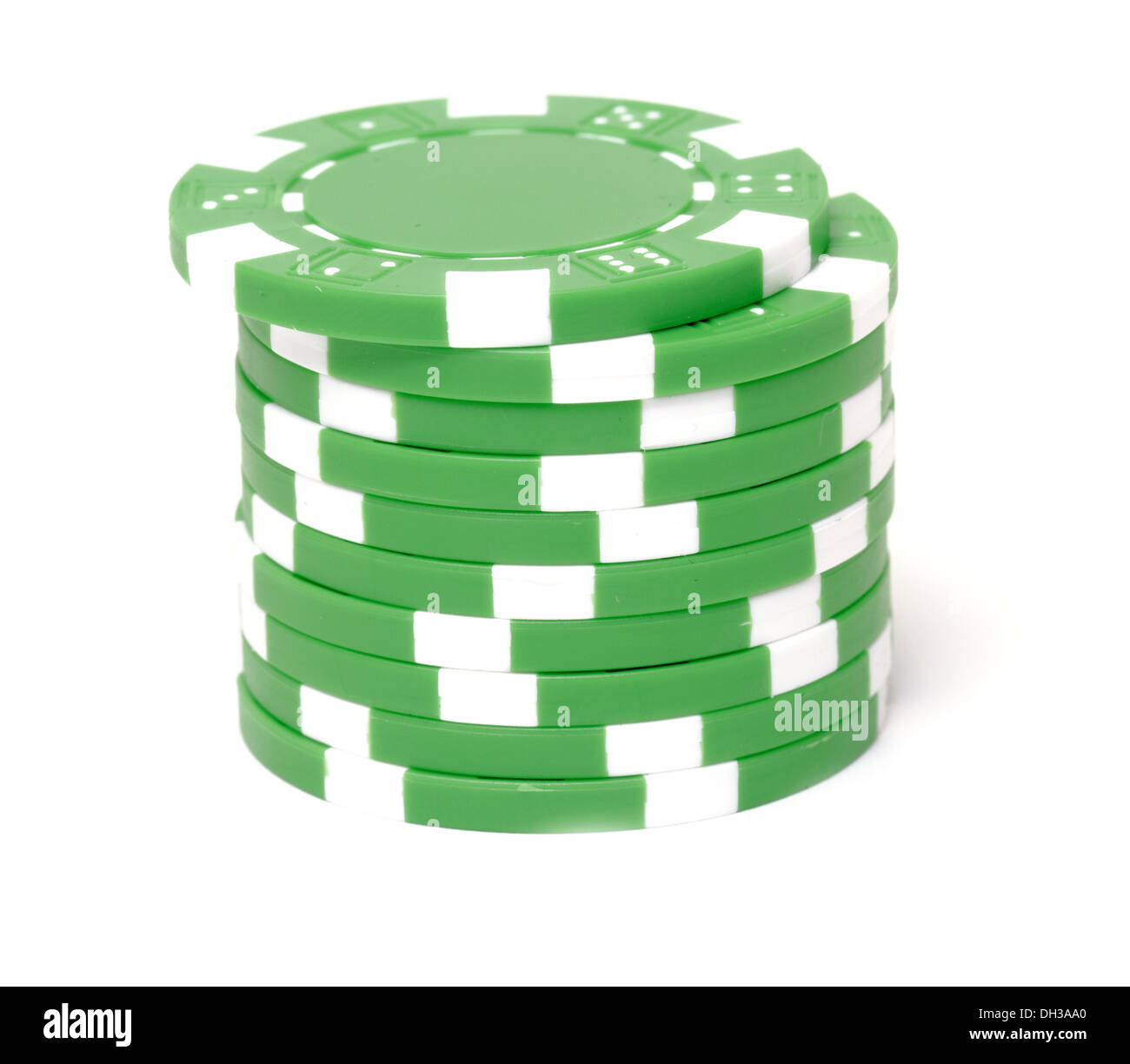 Poker-chips Stockfoto