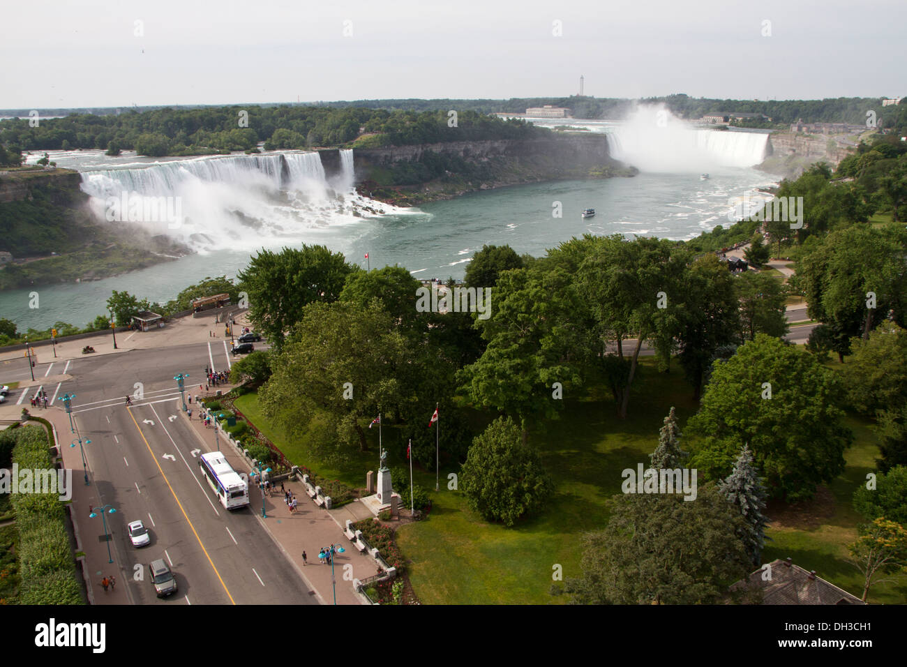 Niagara Falls Ontario Kanada Landschaft Natur Wasser Stockfoto