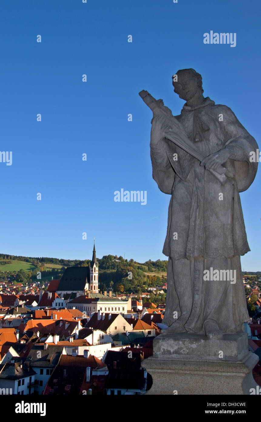 Cesky Krumlov-UNESCO Website Tschechische Republik Stockfoto