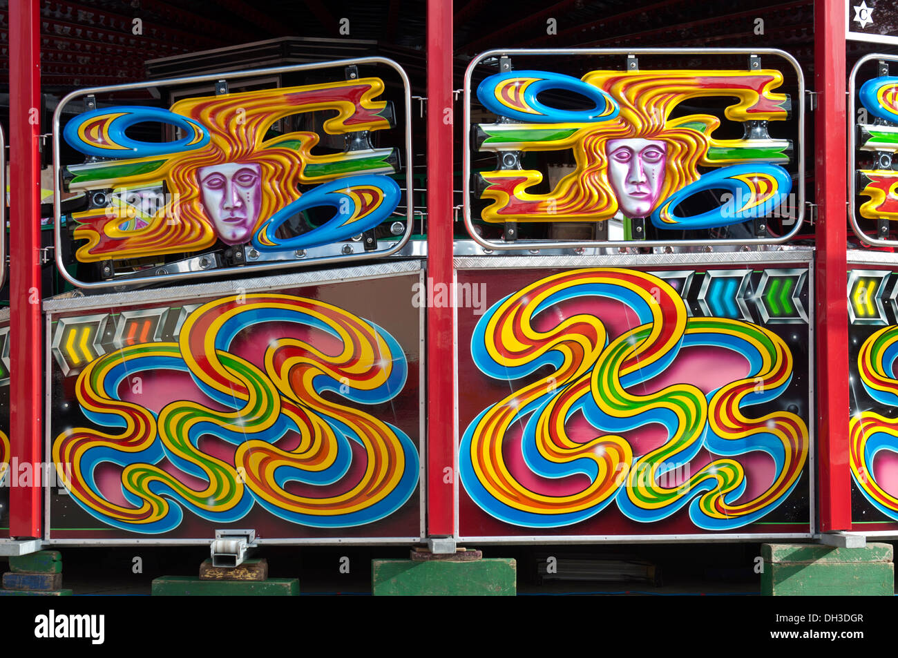 Festplatz Kunstmesse, Stratford Mop, UK Stockfoto